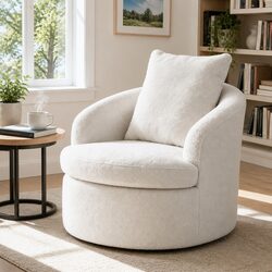 Round Swivel Armchair Specifications: Comfort and Design