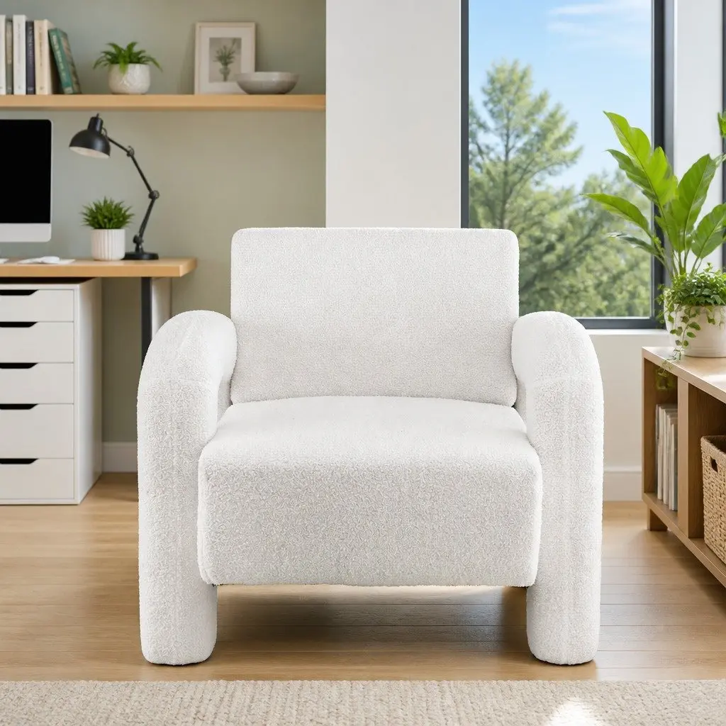 Boucle Accent Armchair