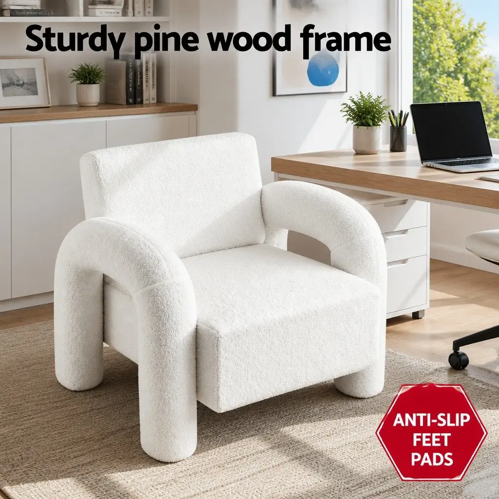 Boucle Accent Armchair