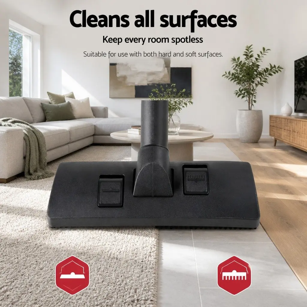Bagless Stick Vacuum Cleaner for Household Cleaning 2200W Black