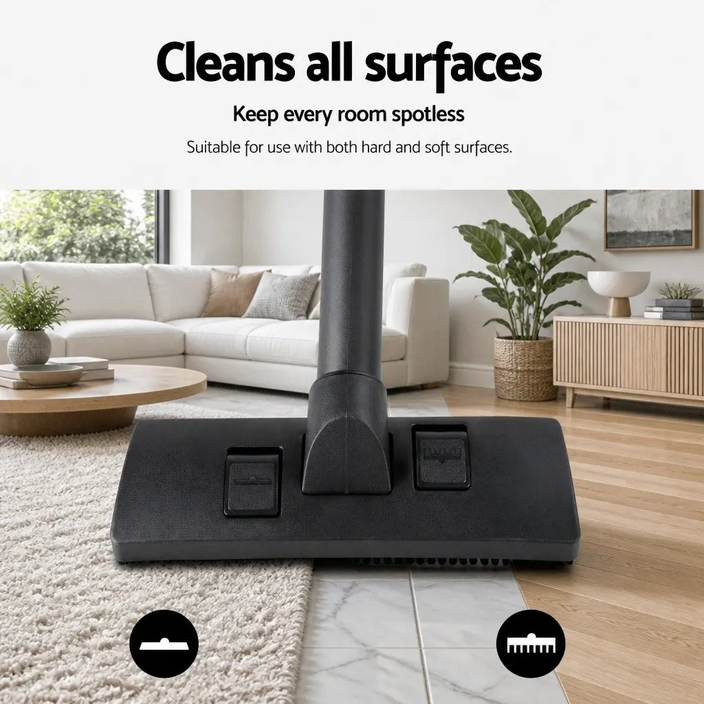2200W Red Bagless Vacuum Cleaner