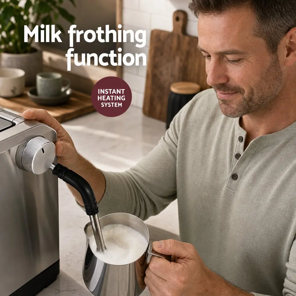 Cordless Vacuum Mop and Espresso Machine Combo