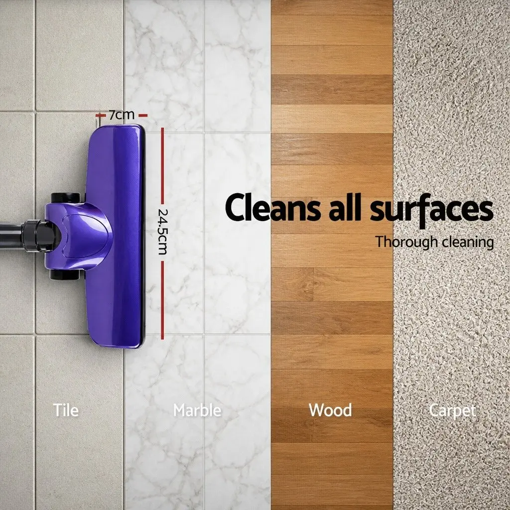 Corded Stick Vacuum Cleaner with 0.5L Capacity