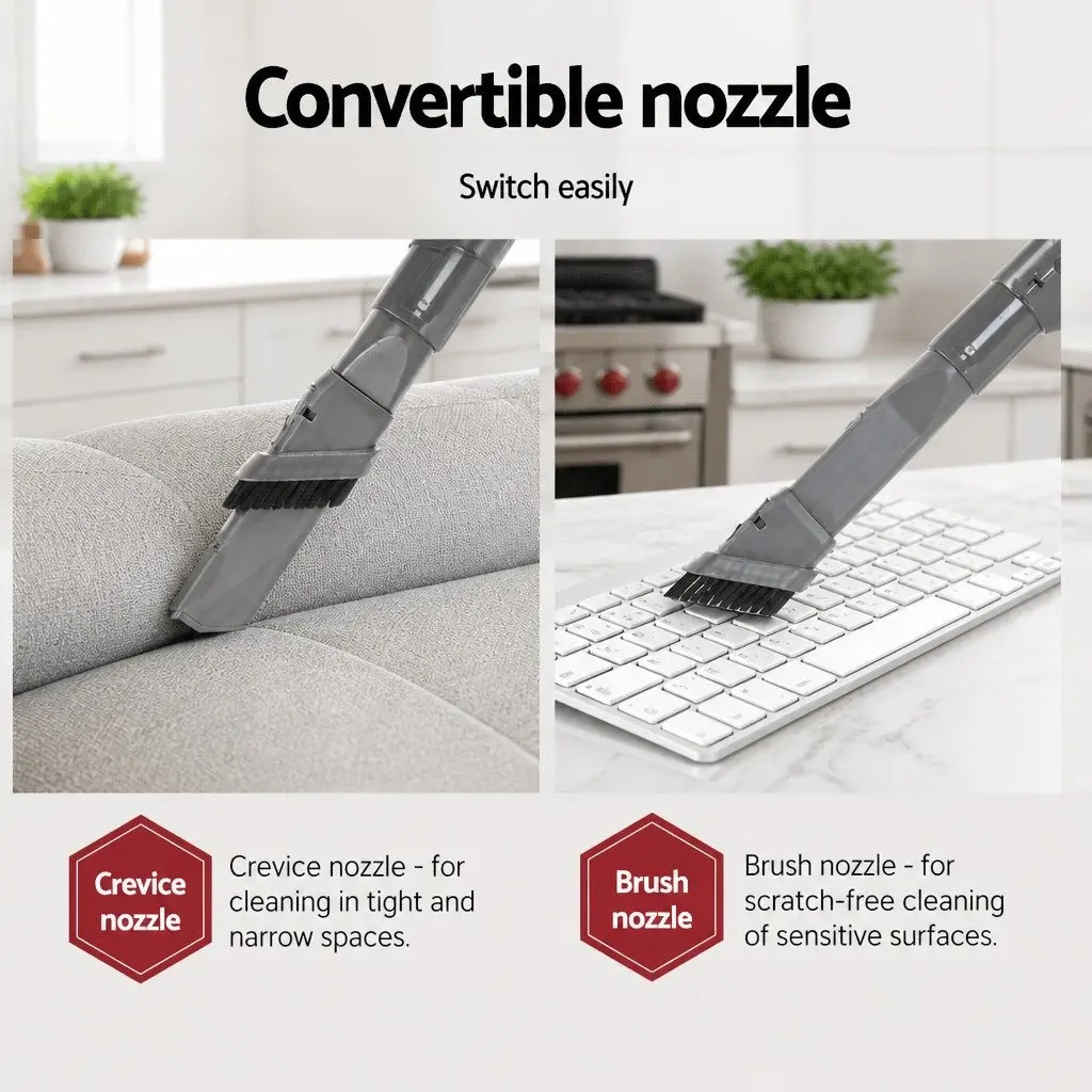 Corded Stick Vacuum Cleaner with 0.5L Capacity