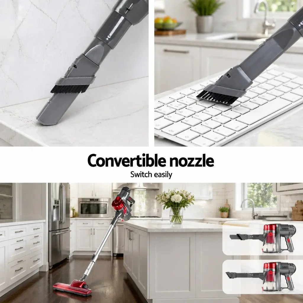 Stick Vacuum Cleaner Corded Handheld Lightweight 450W Convertible for Home Cleaning