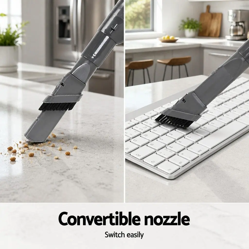 Cordless Stick Vacuum Cleaner Handstick Lightweight 150W for Carpet Rugs Hard Flooring Upholstery Curtains