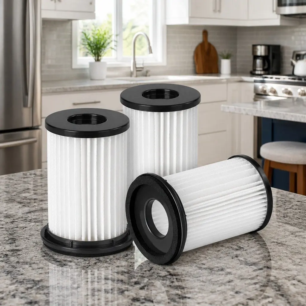Stick Vacuum HEPA Filter Replacement 3 Pack White
