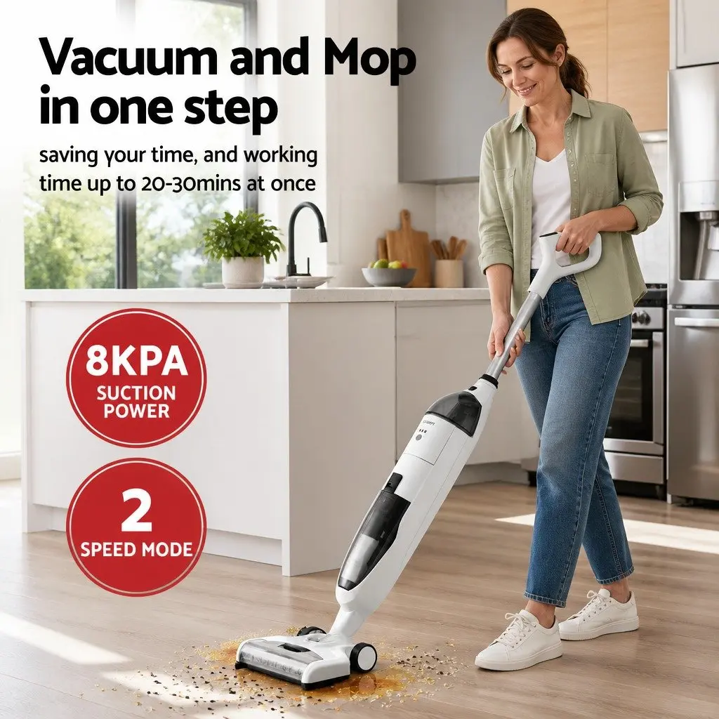 200W Cordless Wet Dry Vacuum Cleaner