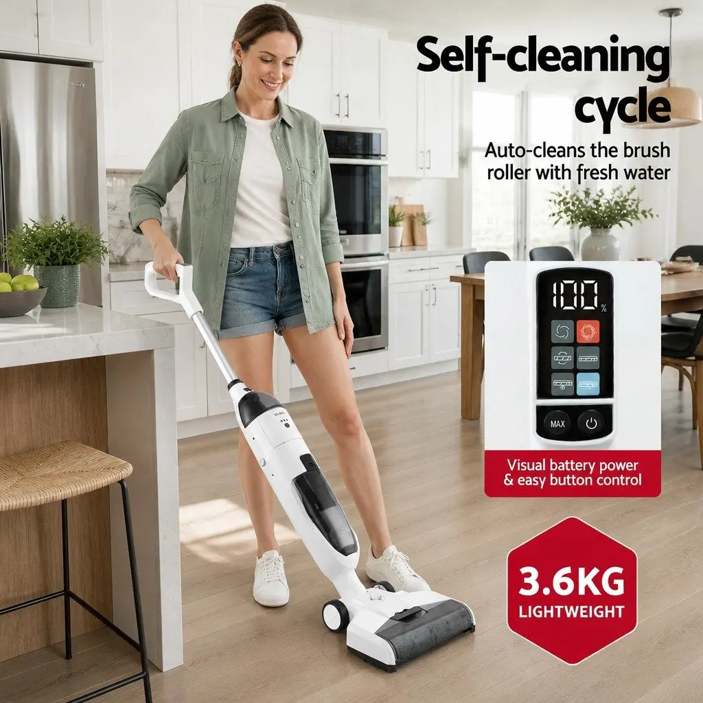 200W Cordless Wet Dry Vacuum Cleaner