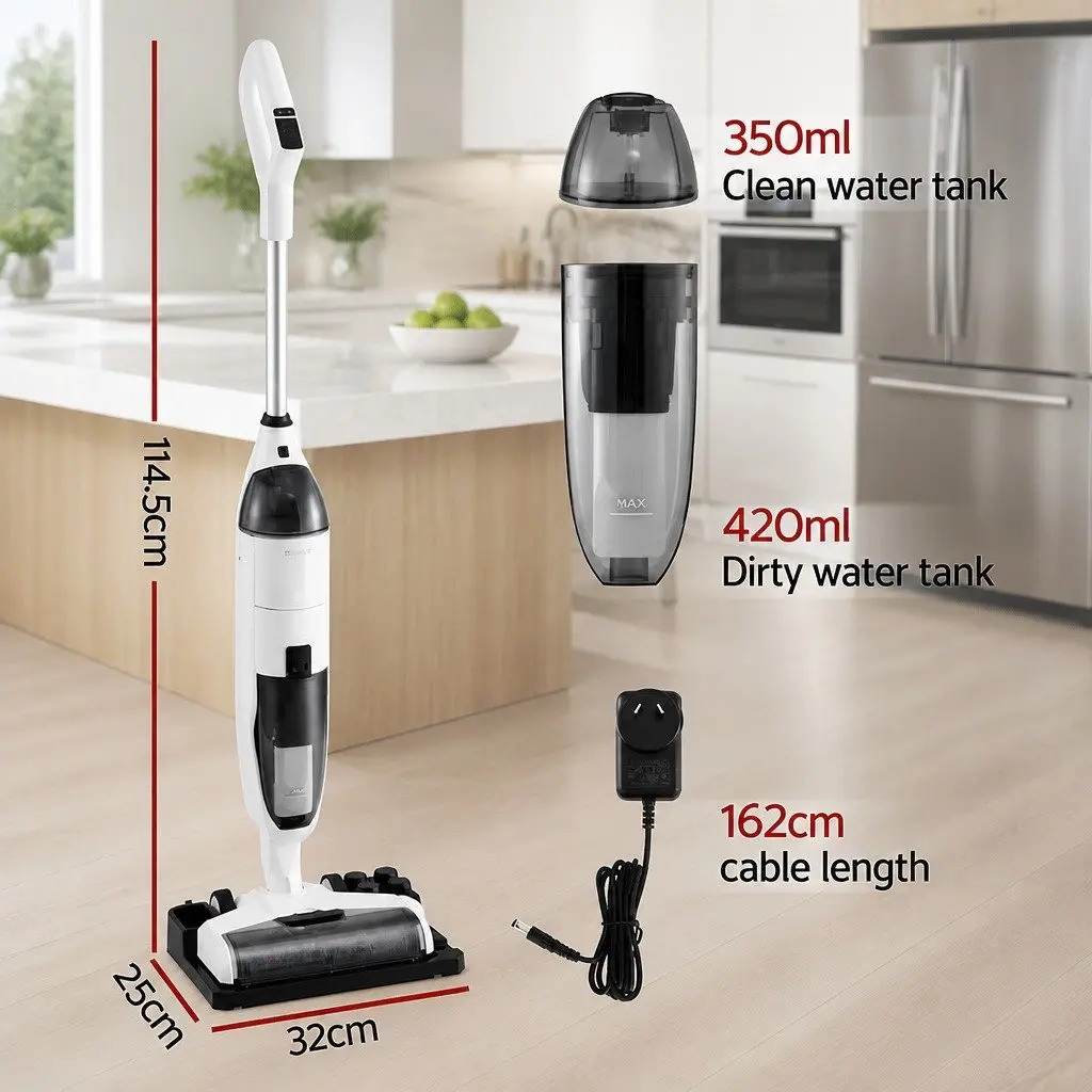 200W Cordless Wet Dry Vacuum Cleaner