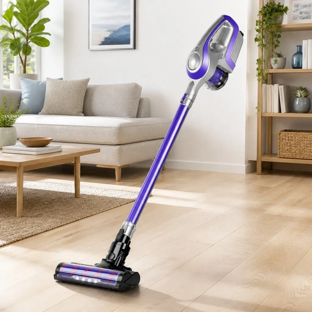 Cordless Stick Vacuum with LED Light