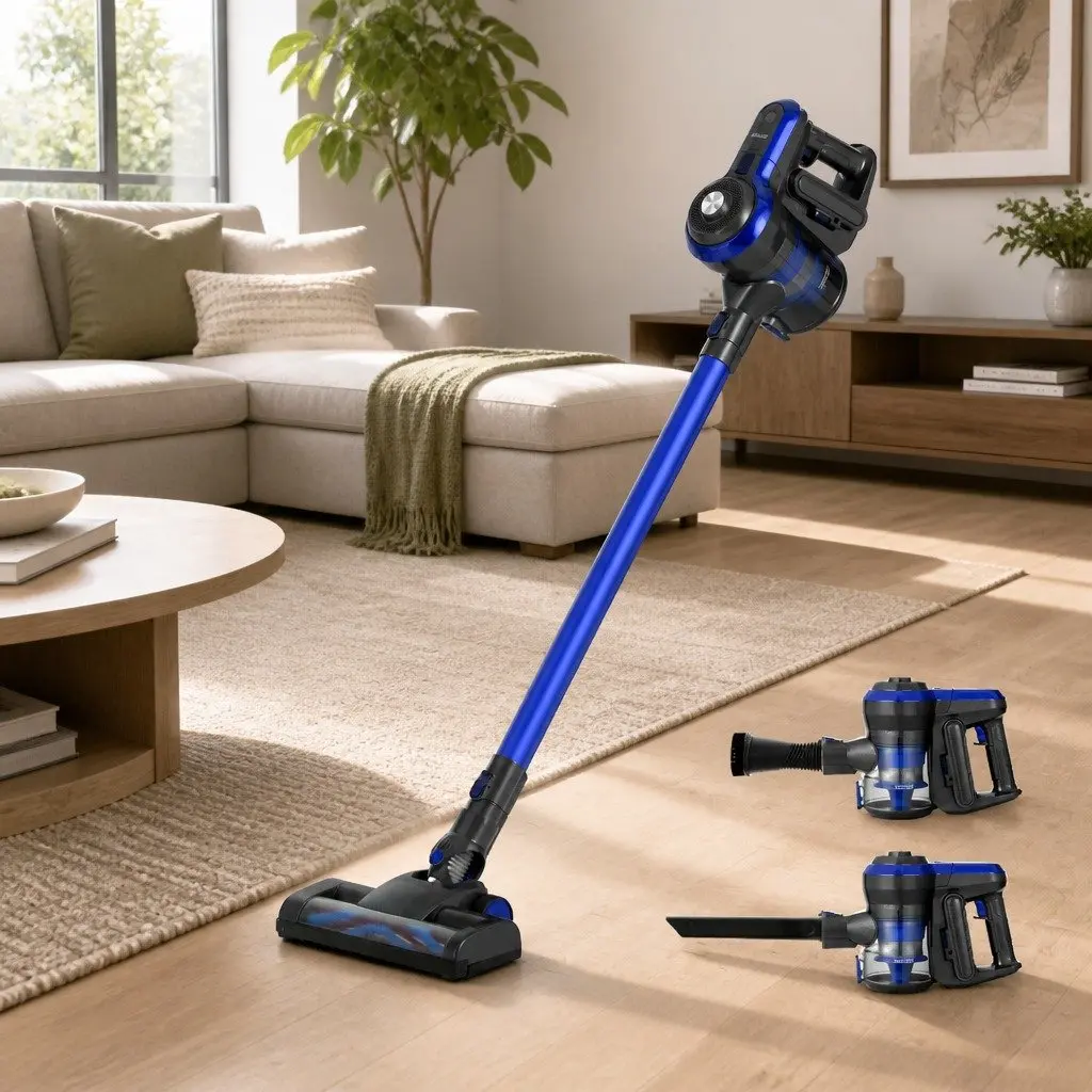 Cordless Vacuum Cleaner with HEPA Filter 250W