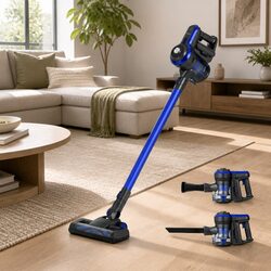 Compact Cordless Vacuum Cleaner with HEPA Filter 250W