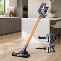 Cordless Stick Vacuum Specs: 150W, 0.6L Dust Bin