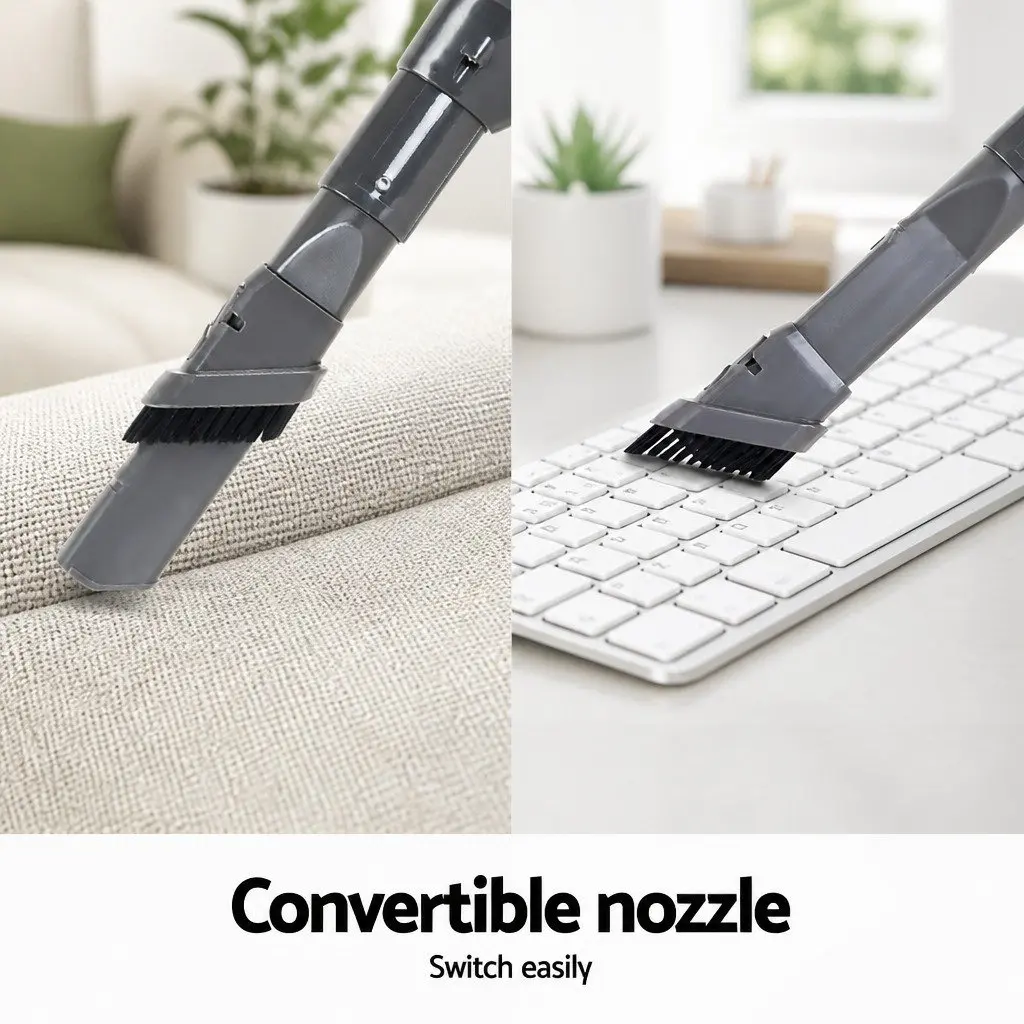 Cordless Stick Vacuum Cleaner Handheld Portable for Home Red