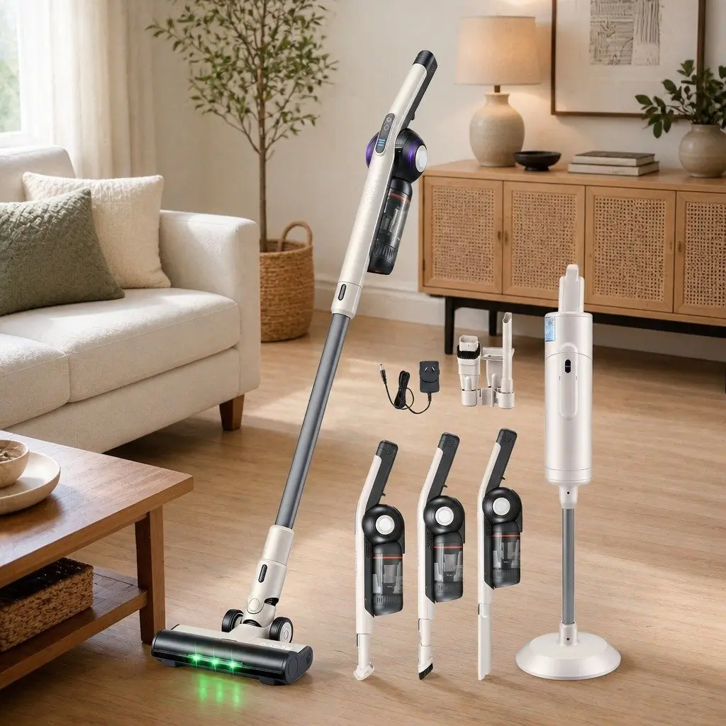 18kPa Suction Cordless Vacuum with Auto-Empty Dust Station