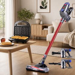 Cordless Stick Vacuum with Powerful 10000Pa Suction
