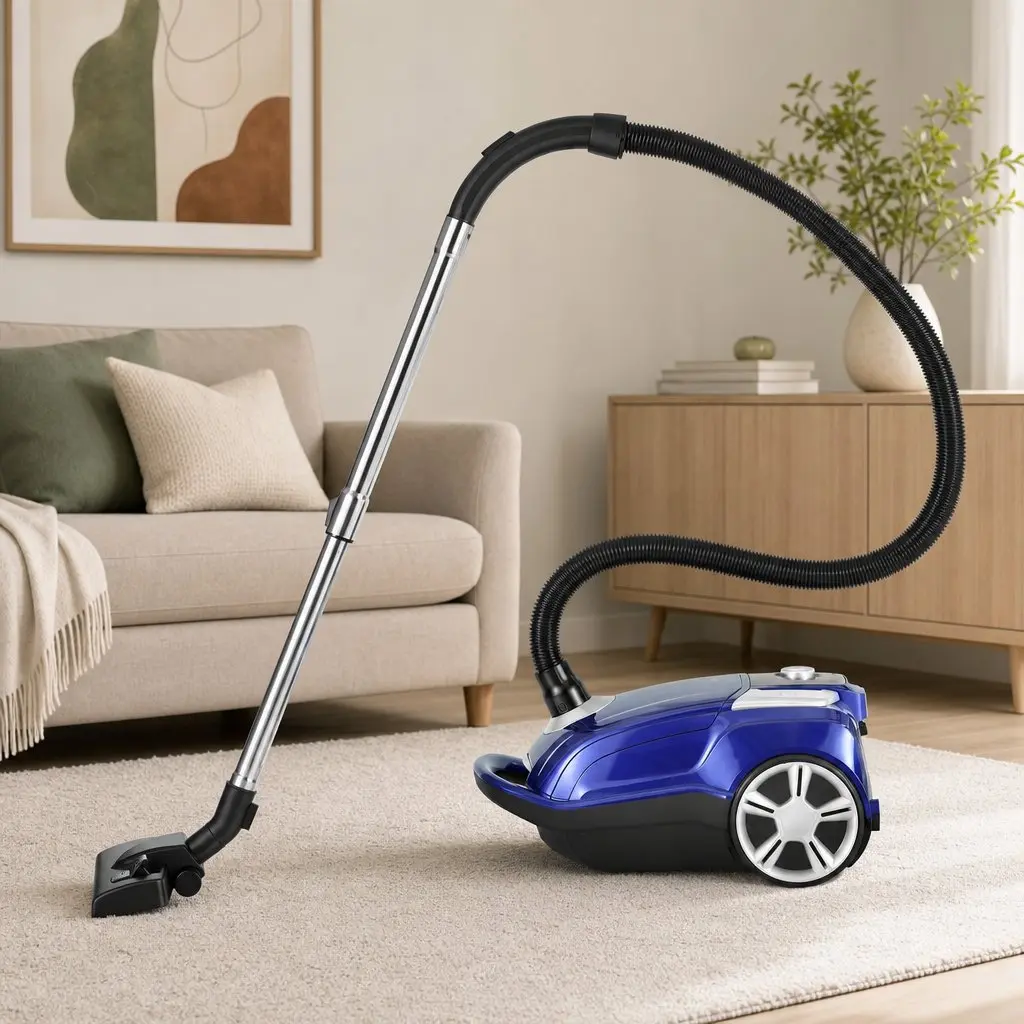 Blue Canister Vacuum Cleaner