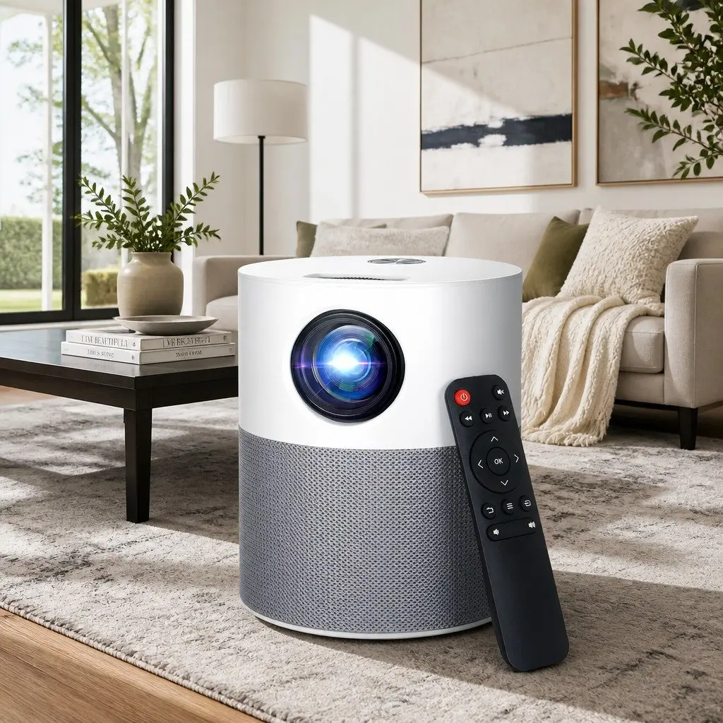 1080P Mini Video Projector with Multiple Inputs