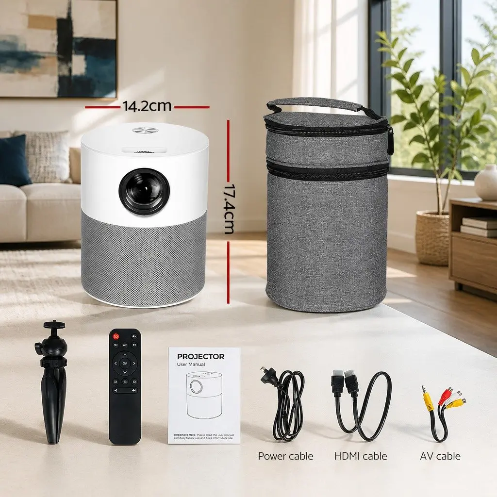 1080P Mini Video Projector with Multiple Inputs