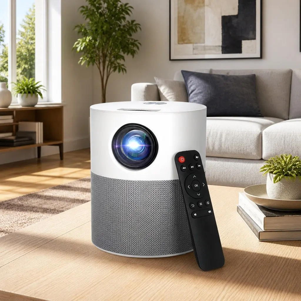 1080P Mini Video Projector with Multiple Inputs