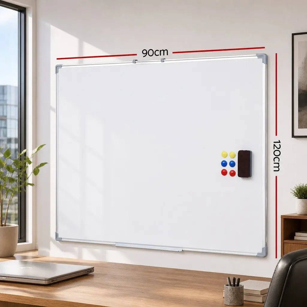 Double-Sided 90x120cm Whiteboard
