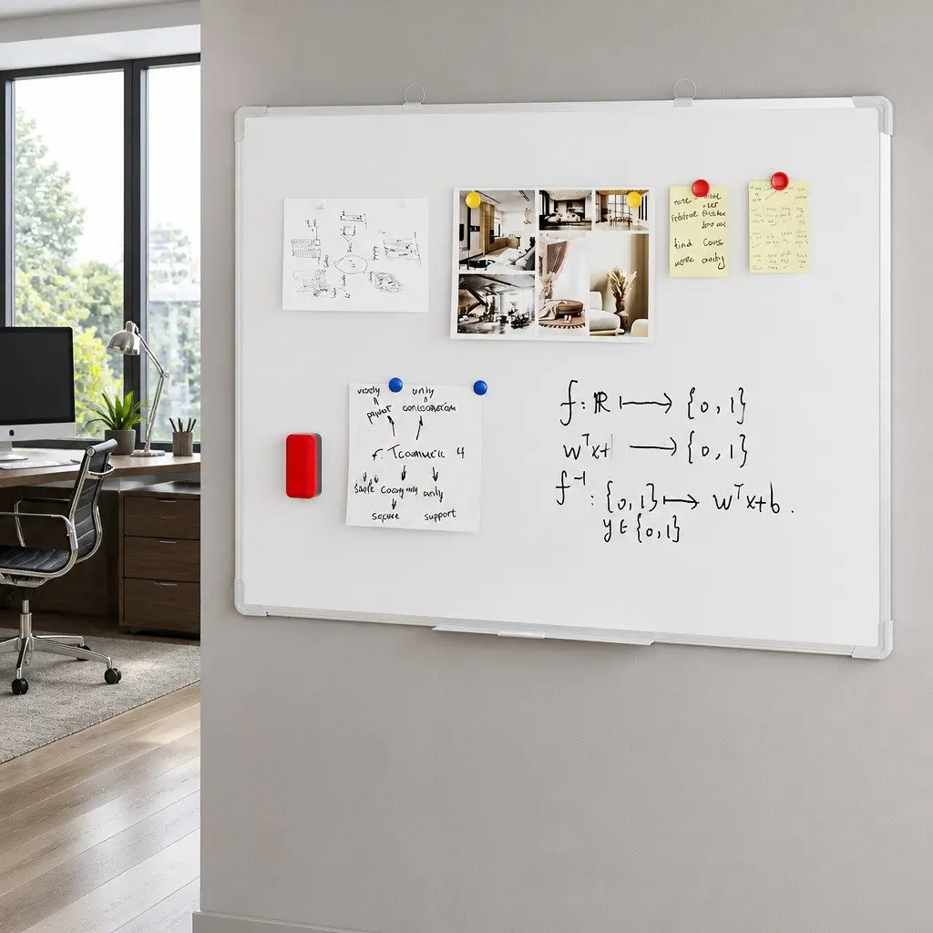 Double-Sided 90x120cm Whiteboard