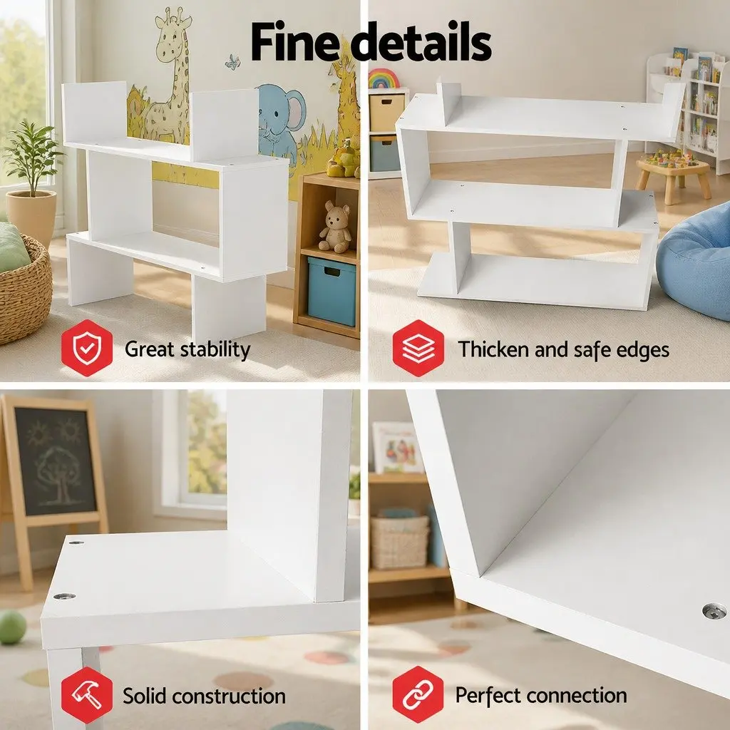 King Single Bed Frame and Display Shelf