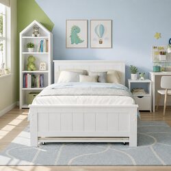 King Single Bed Frame with Trundle Dimensions & Specifications