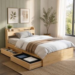Specifications of King Single Bed Frame: 224 x 111 x 70 cm