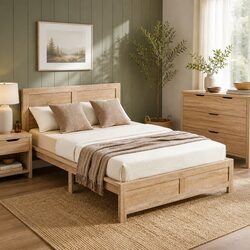 King Single Bed Frame Specifications - Wooden Base