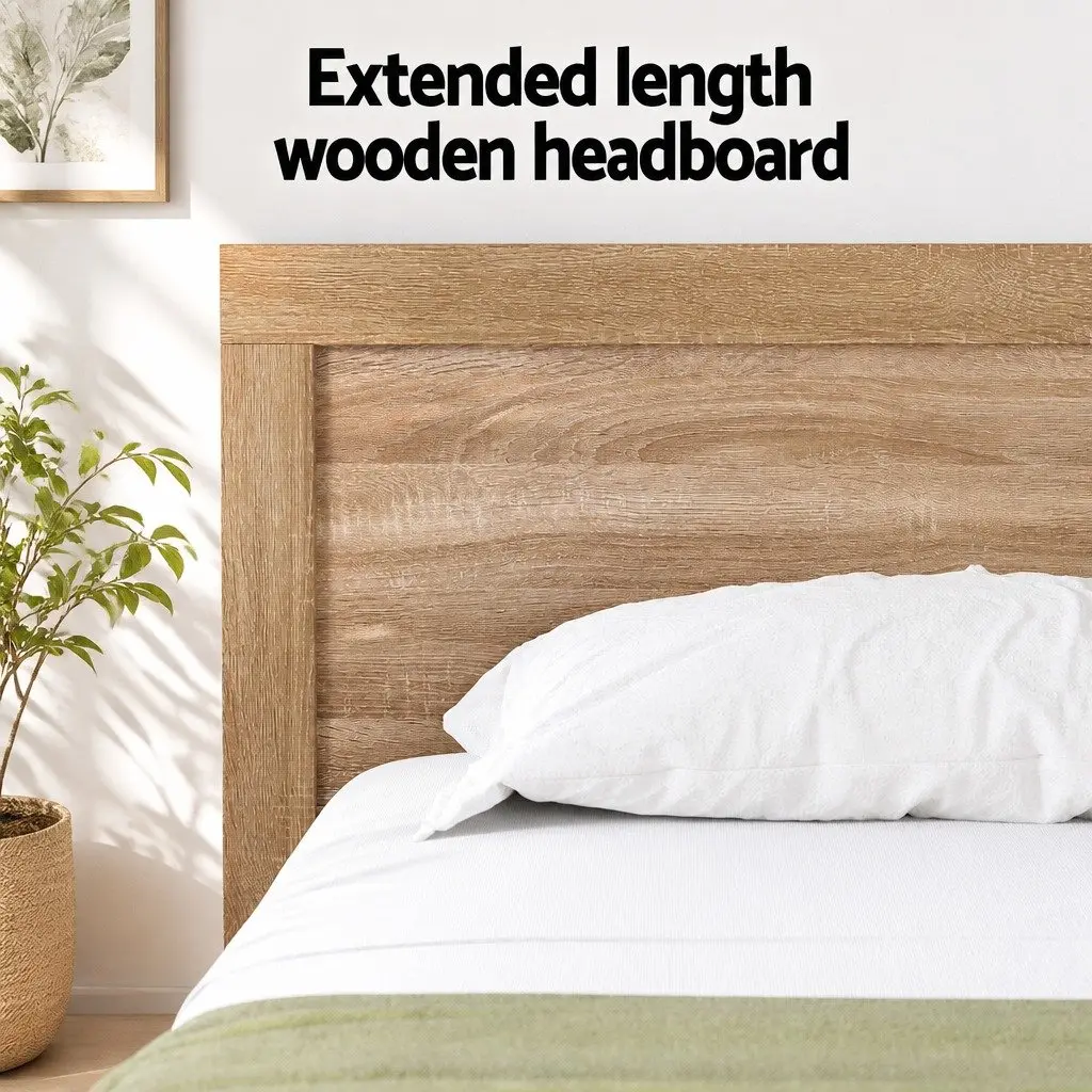 Queen Size Bed Frame with Storage