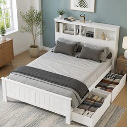 Double Bed Frame Dimensions and Storage Features