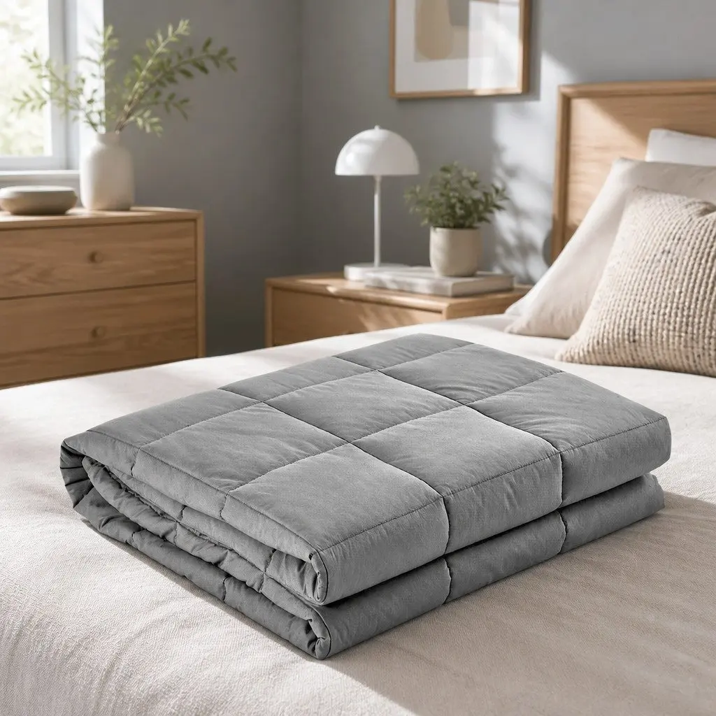 7kg Grey Weighted Blanket