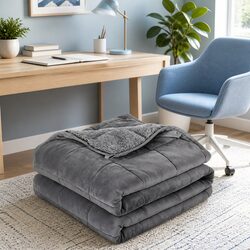 5.5KG Weighted Blanket - Dimensions and Materials Overview