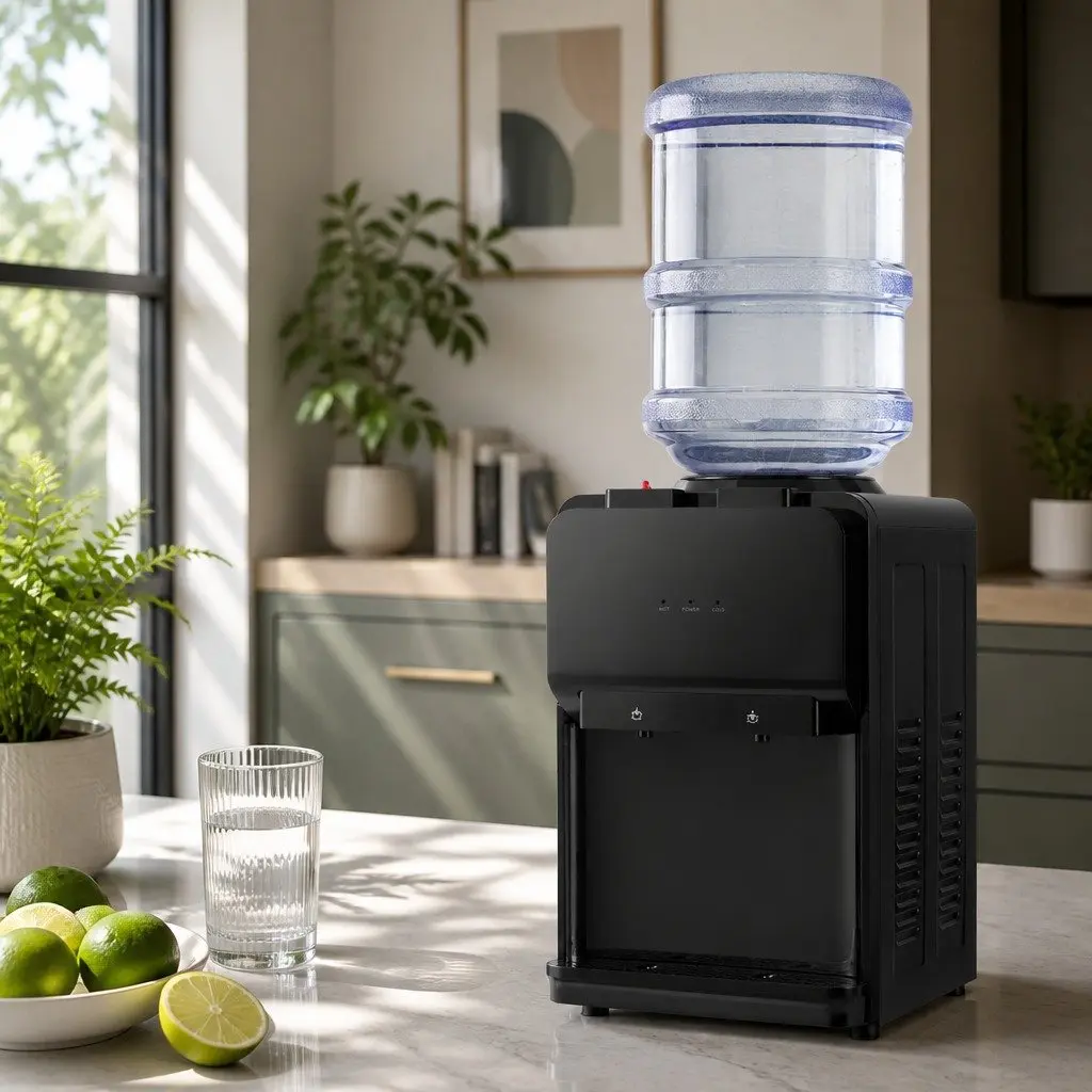 Bench Top Water Cooler with Dual Tap