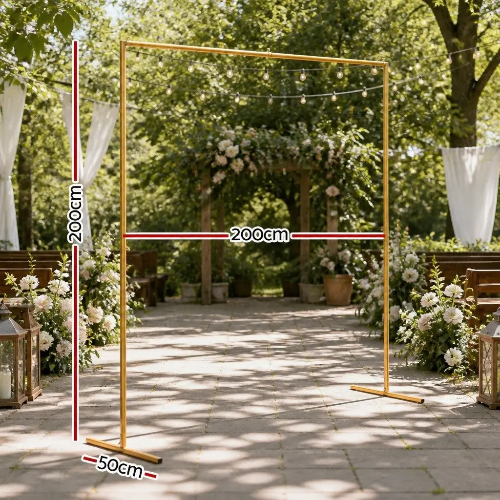 2M Backdrop Stand Wedding Background Decoration Party Flower Balloon Display