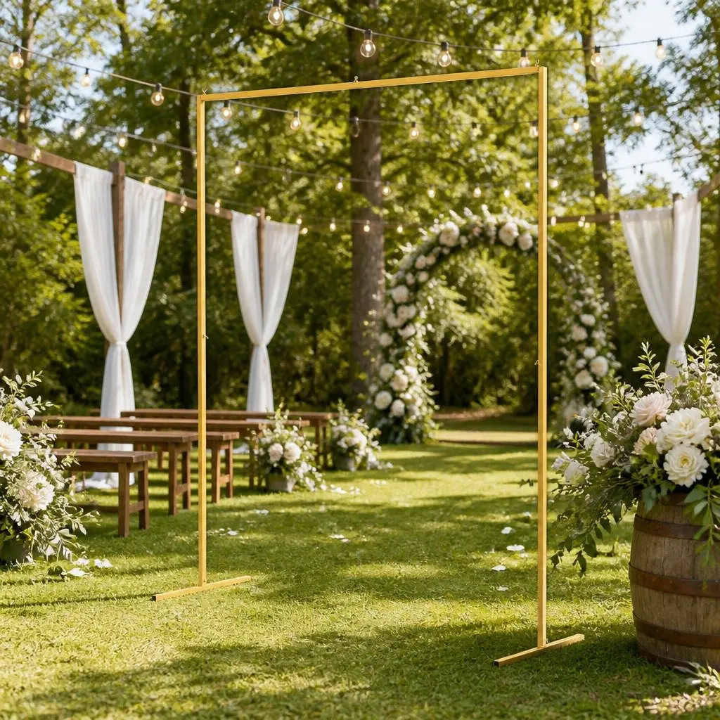 2M Backdrop Stand Wedding Background Decoration Party Flower Balloon Display