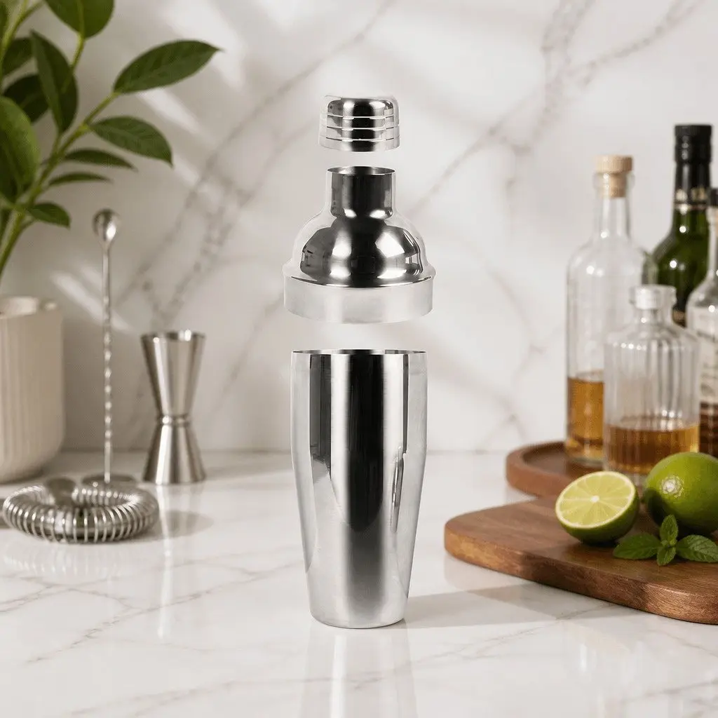 Cocktail Shaker Set 20-Piece Bartending Kit 750ml Mixer Professional Home Bar