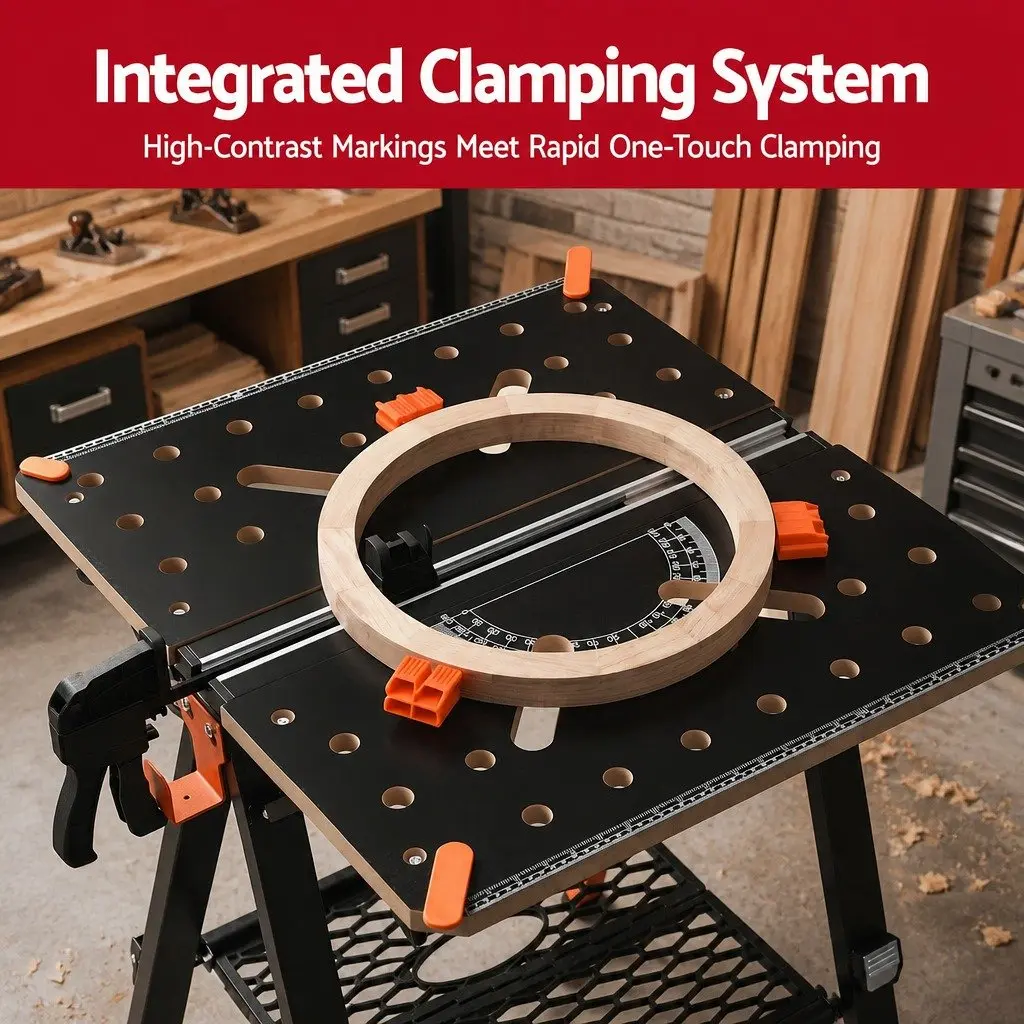 Adjustable Height Workbench