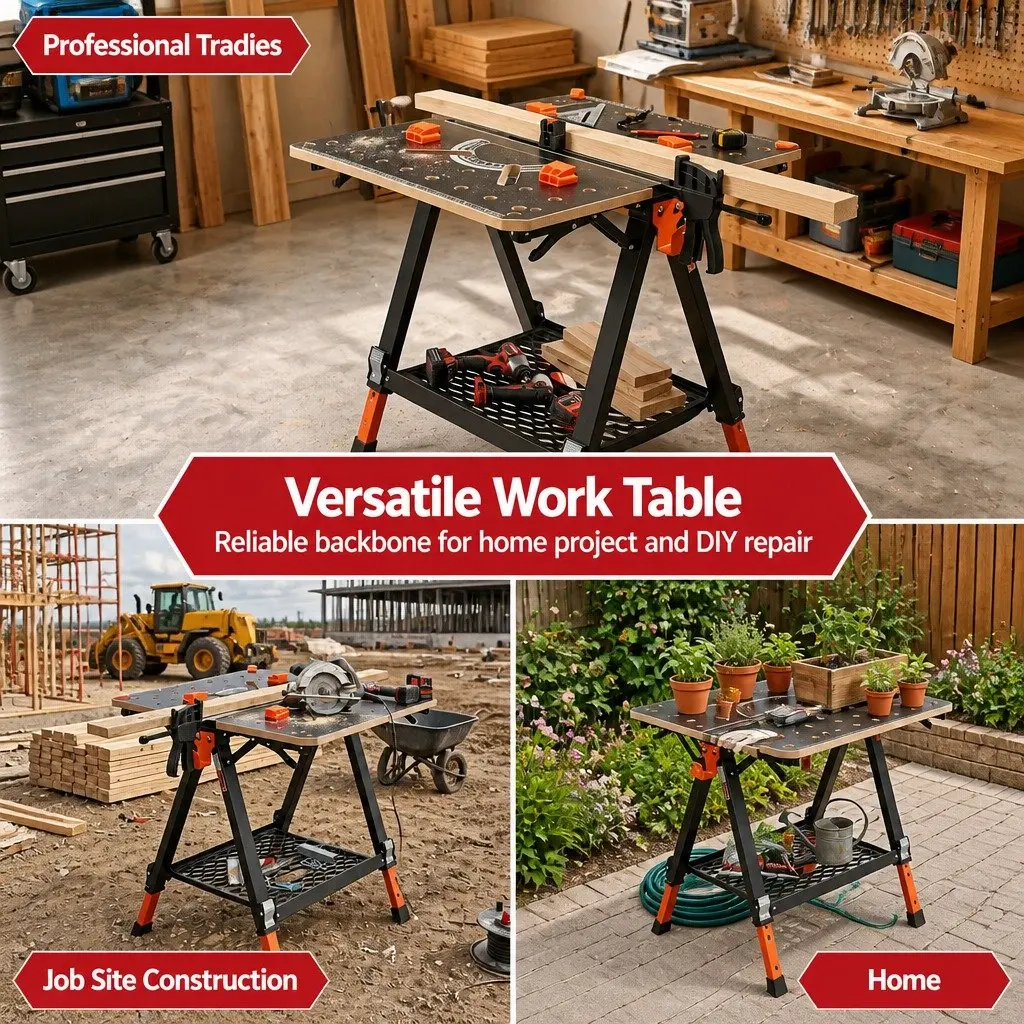 Adjustable Height Workbench