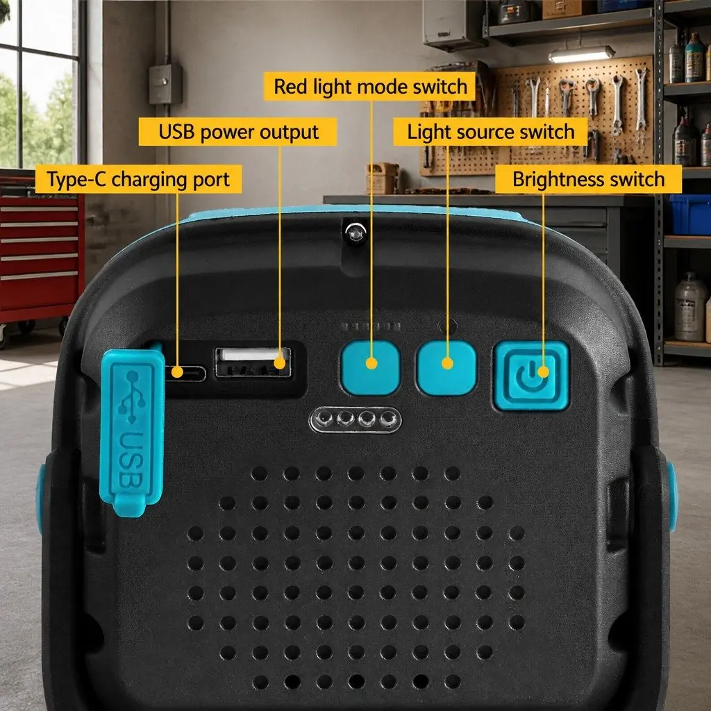 Cordless Magnetic Work Light