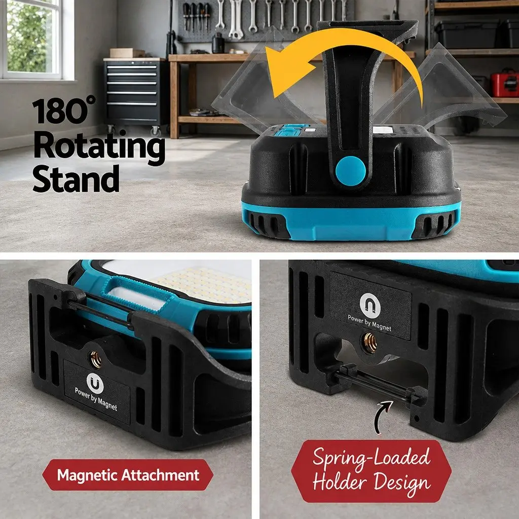Cordless Magnetic Work Light