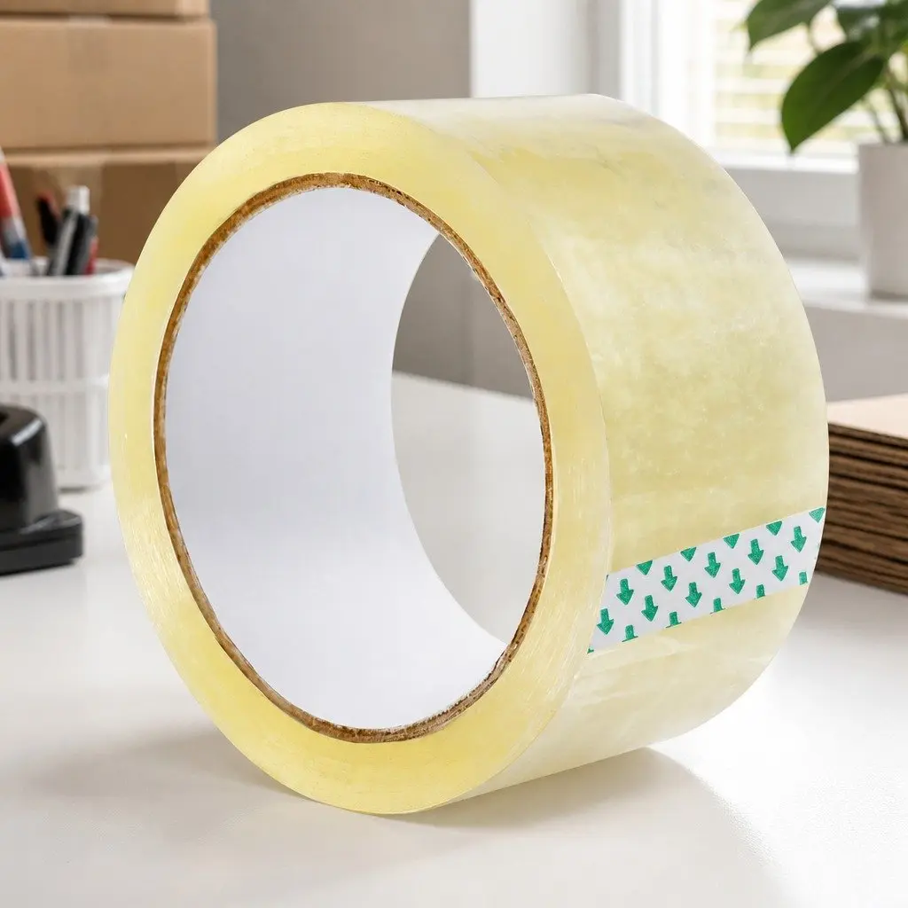 Packing Tape for Home and Business 45mm x 75m Clear Adhesive 6 Rolls