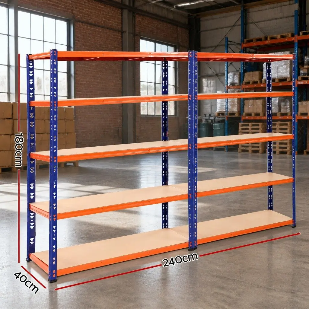 Storage Rack Shelving Unit for Garage Warehouse Workshop 2.4m