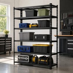4-Pack 5-Tier Heavy-Duty Garage Storage Rack Specifications