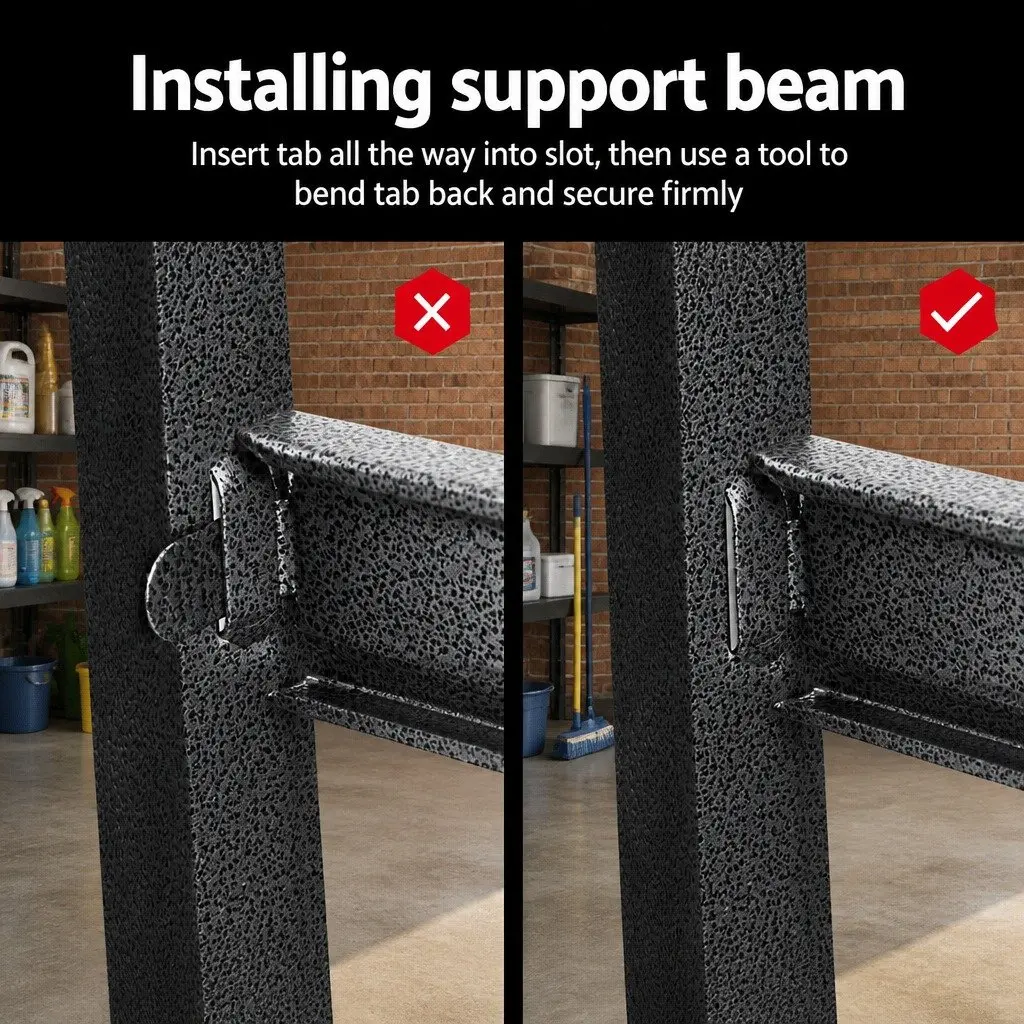 Steel Storage Shelf Rack for Garage 2x1.5M