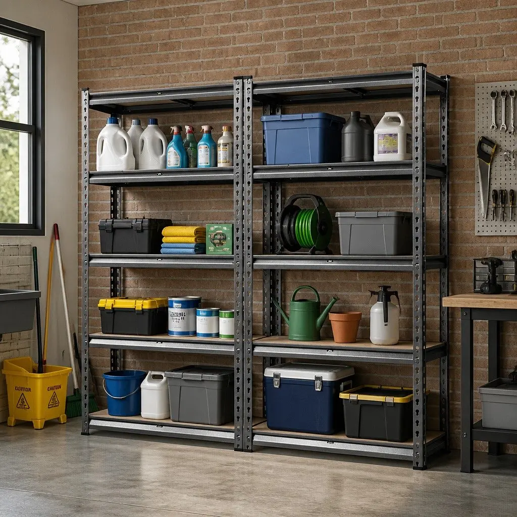 Steel Storage Shelf Rack for Garage 2x1.5M