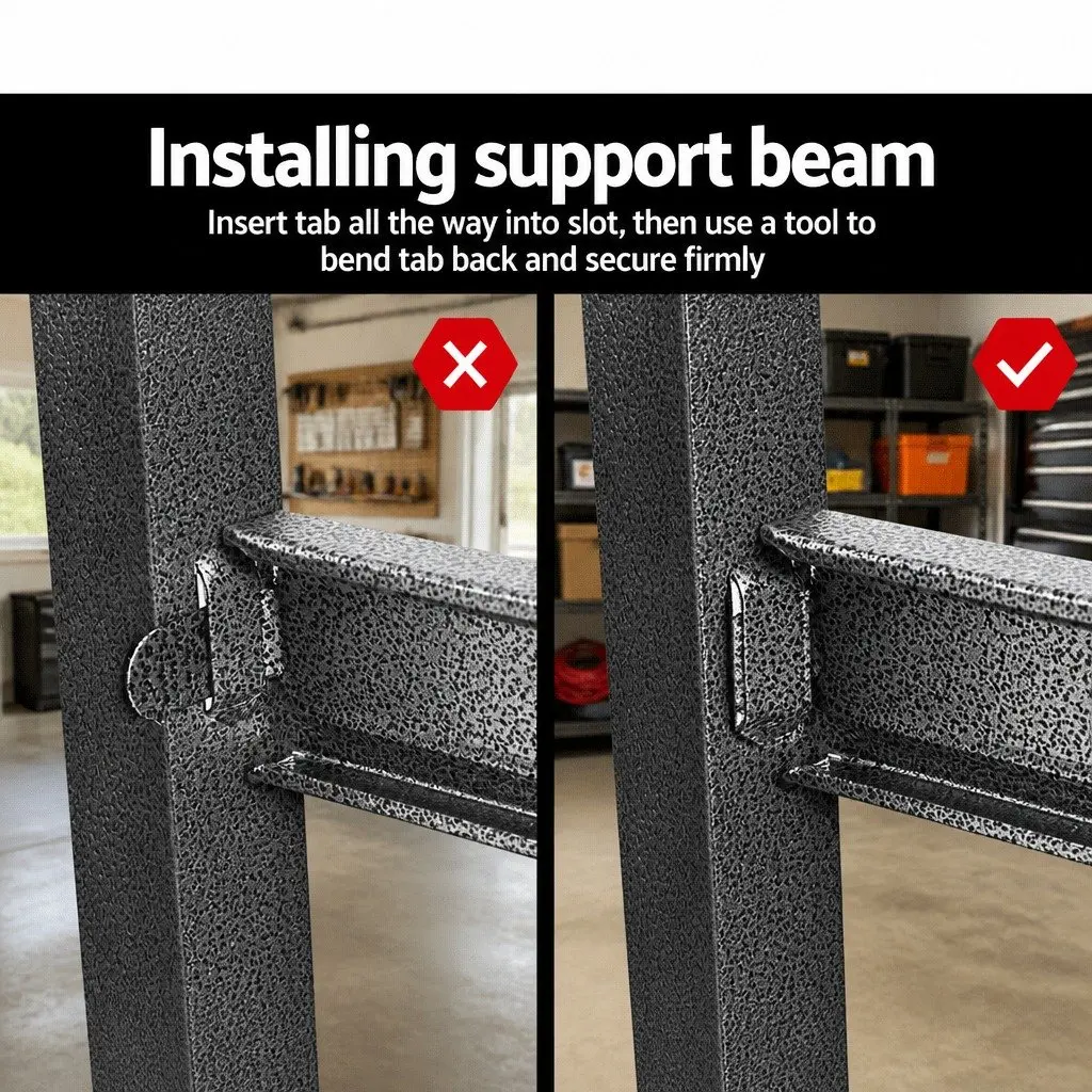 Garage Shelving Unit for Warehouse Storage 1.5M Charcoal