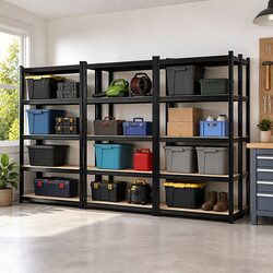 5-Tier Garage Shelving Unit Dimensions and Specs